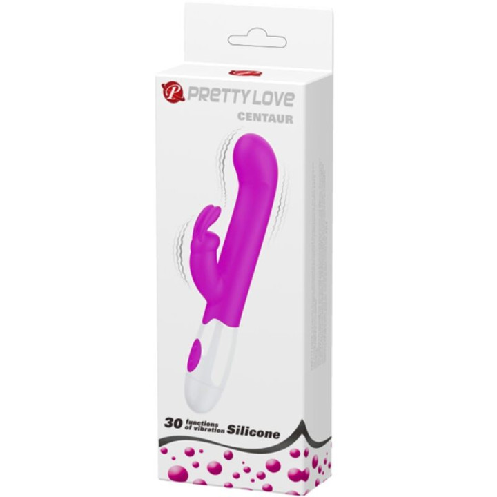 Pretty Love - Wibrator Centaur Królik 30 Trybów Wibracji Fioletowy