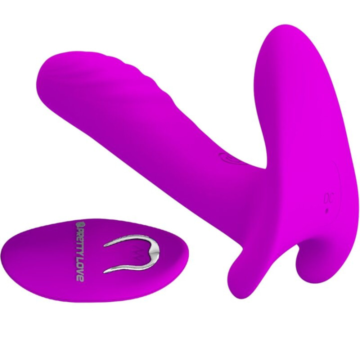 Pretty Love - Massaggiatore e Vibratore 12 Vibrazioni Telecomando Viola