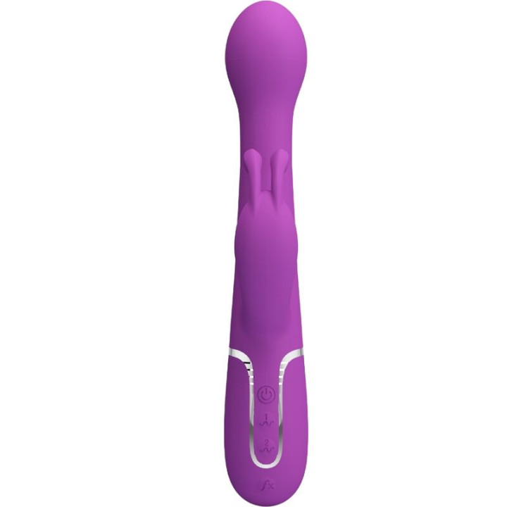 Pretty Love - Vibrateur Lapin Multifonction 3 en 1 Dejon Violet