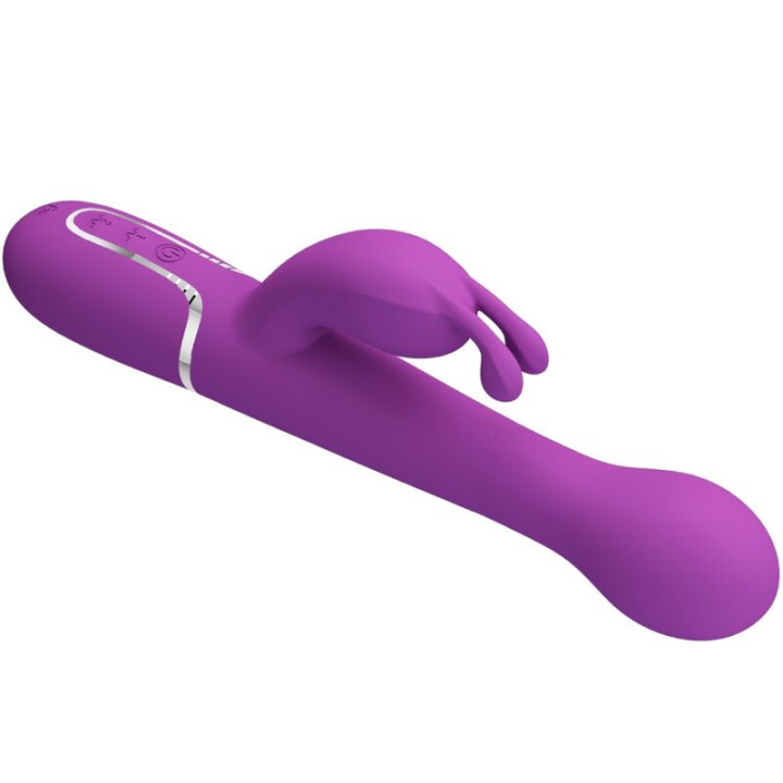 Pretty Love - Dejon 3 in 1 Multifunzione Vibratore Coniglio Viola