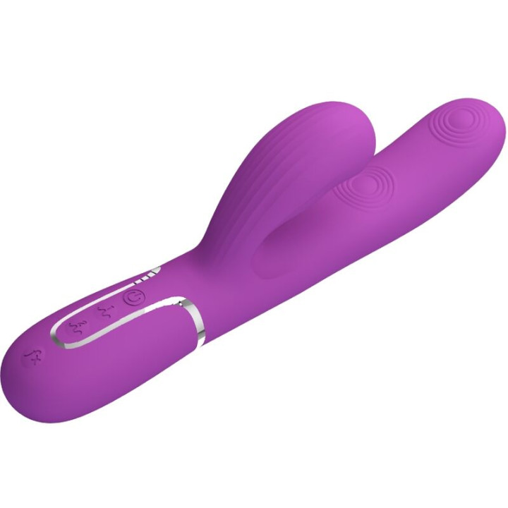 Pretty Love - Perlita 3 em 1 Multifuncional Coelho Vibrador Roxo