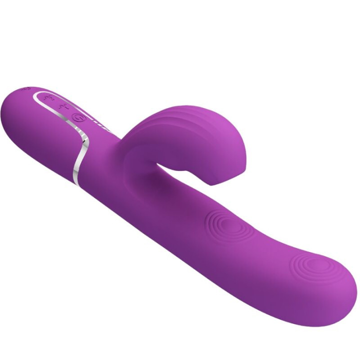 Pretty Love - Perlita 3 in 1 Multifunktions-Rabbit-Vibrator Lila