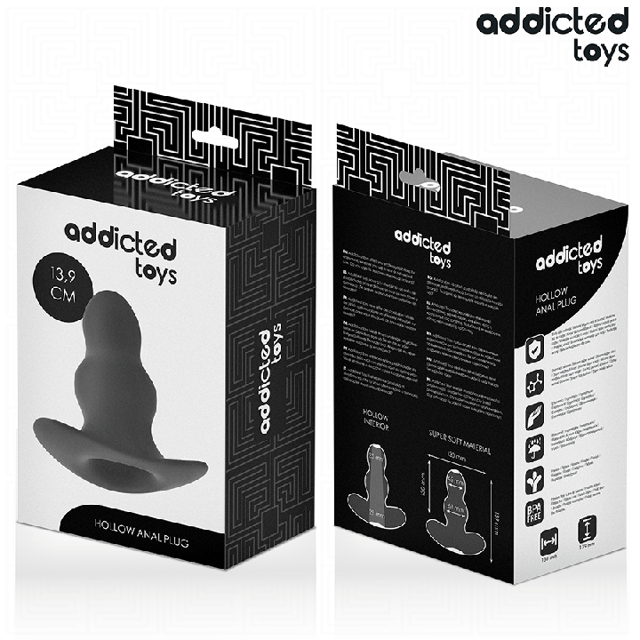 Addicted Toys - Plug Anal Oco Tamanho xl 13,9 cm