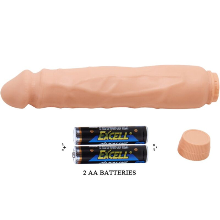 Baile - Jack Vibrador Realista 26 cm Carne