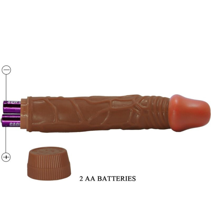 Baile - Bob Realistic Vibrator 22.5 cm Mulatto