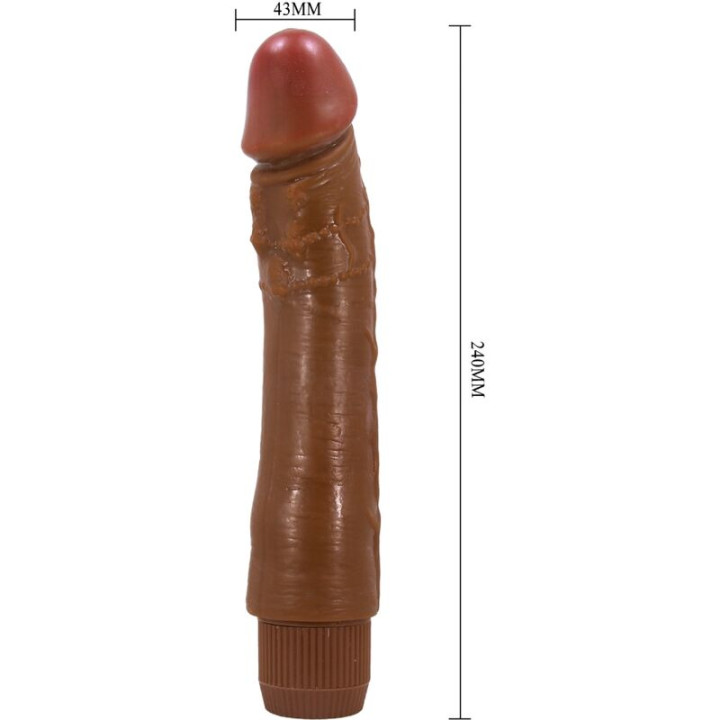 Baile - Dybbuk Realistic Vibrator 24 cm Mulatto