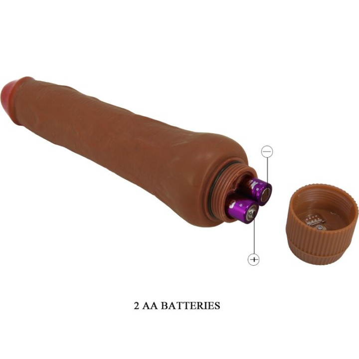 Baile - Vibrador Realista Dryad 25 cm Mulato