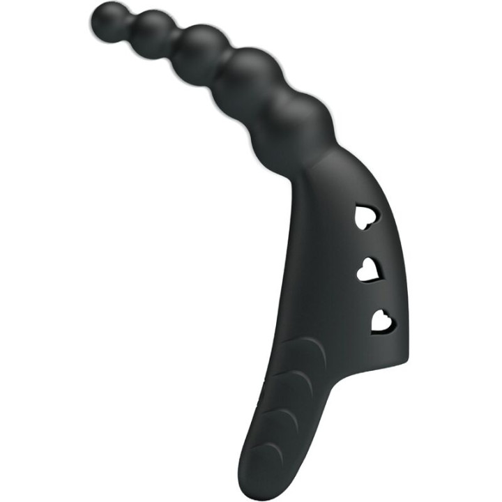 Pretty Love - Vibrador de Dedo Jordin 10 Vibrações Preto