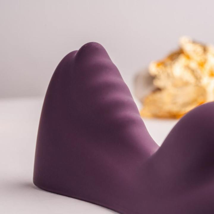 Rocks-Off - Ruby Glow Purple Sit-on Vibrator