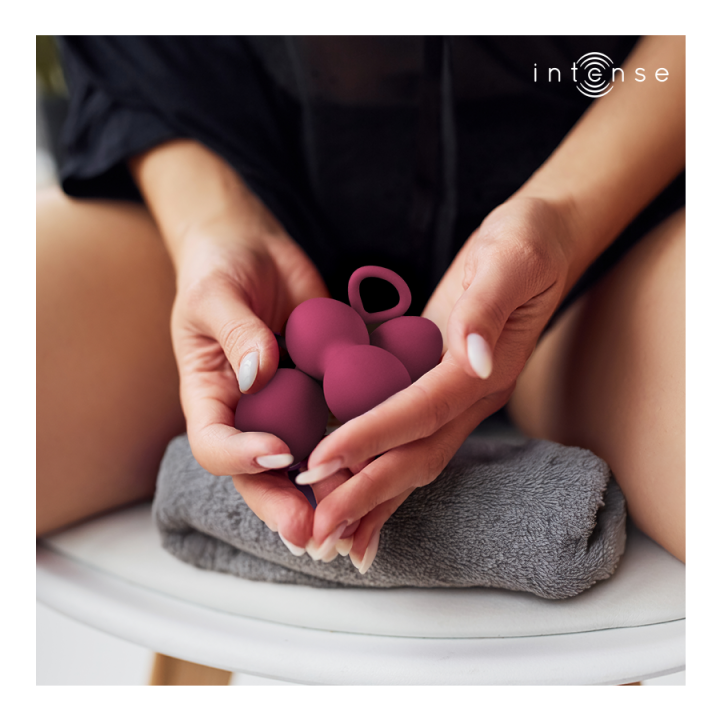 Intense - Charli Kegel Ball Kit Burgund