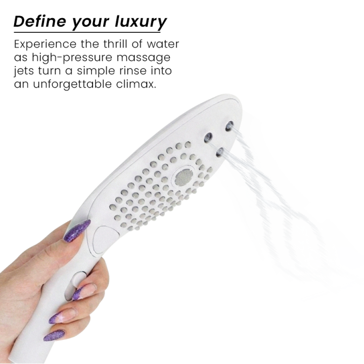 Womanizer - Wave Clitoral Stimulating Shower Head White