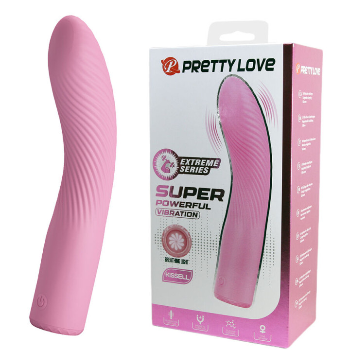 Pretty Love - Kisell Vibrador Rosa Para Ponto g