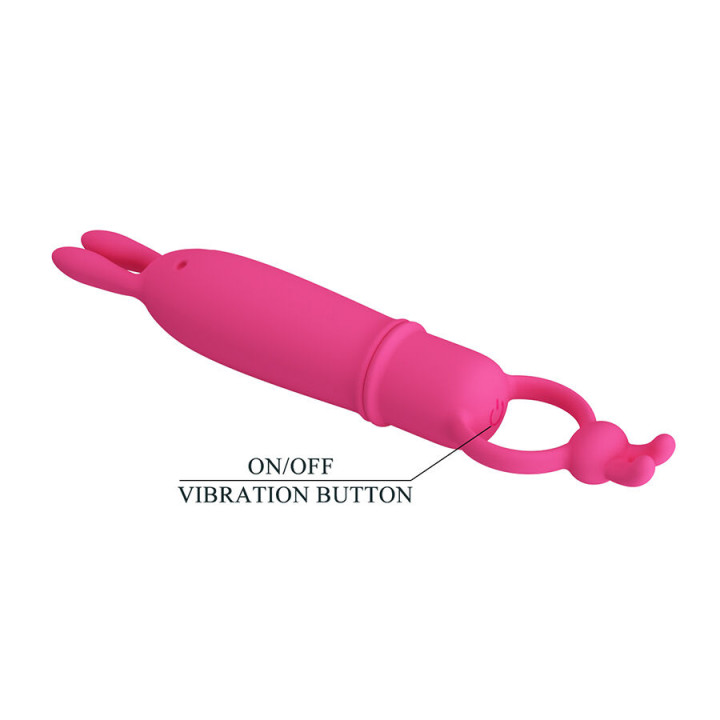 Pretty Love - Delia Vibratore Coniglio Con Anello di Resistenza