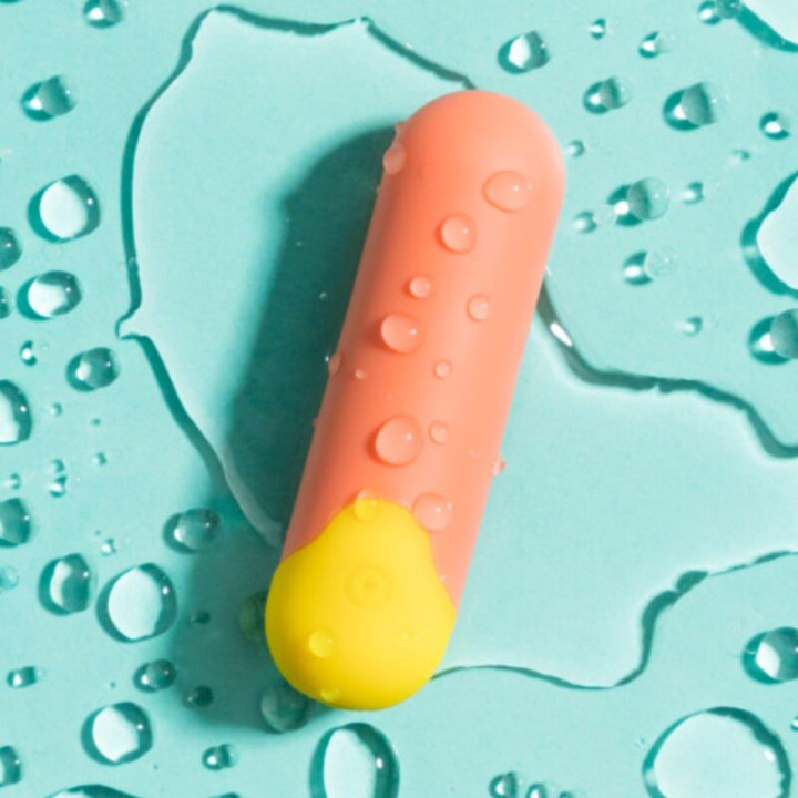 Romp - Riot Multifunction Vibrating Bullet Orange + Yellow