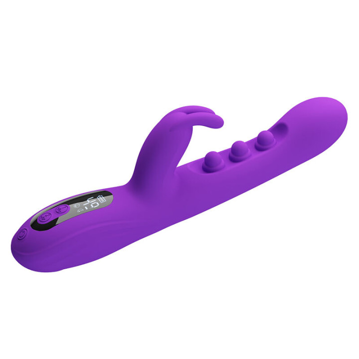 Pretty Love - Vibrador Sabien Rabbit Com Estimulação Por Toque e Led Roxo