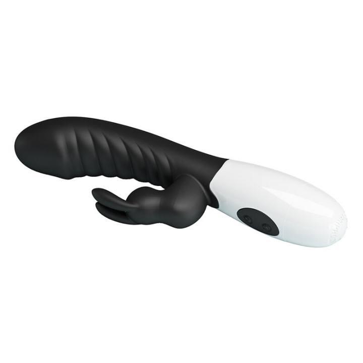 Pretty Love - Naughty Bunny 30 Function Rabbit Vibrator Black