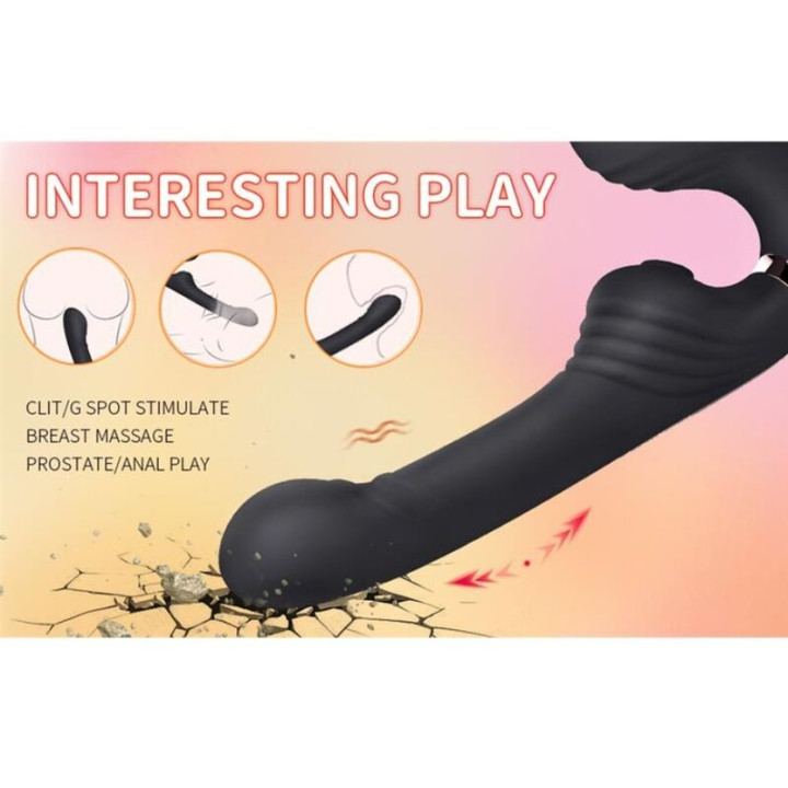 Nalone - Allow Vibrateur Lapin Magic Stick Rose