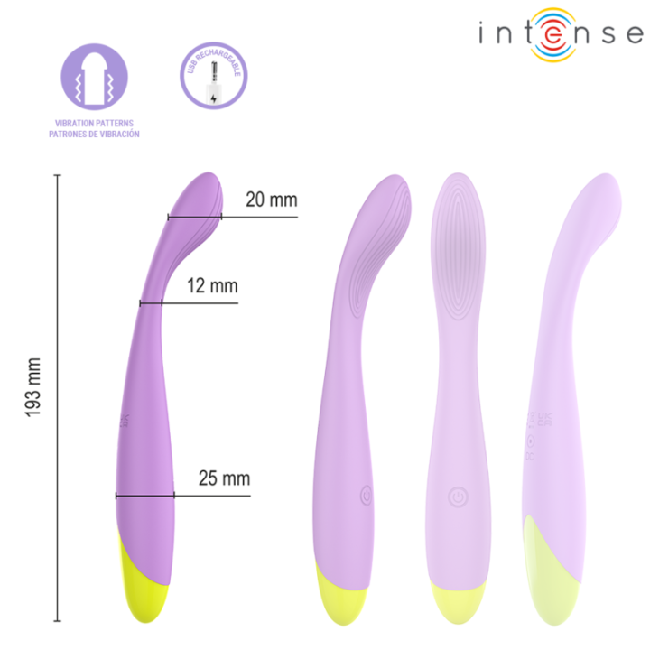Intense - Lucca Flexibler, Usb-Aufladbarer g-Punkt-Stimulator