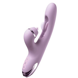 Fantasy For Her - g-Touch Pulse Pro Fioletowy Wibrator Punktu g i Łechatki w Króliczkę