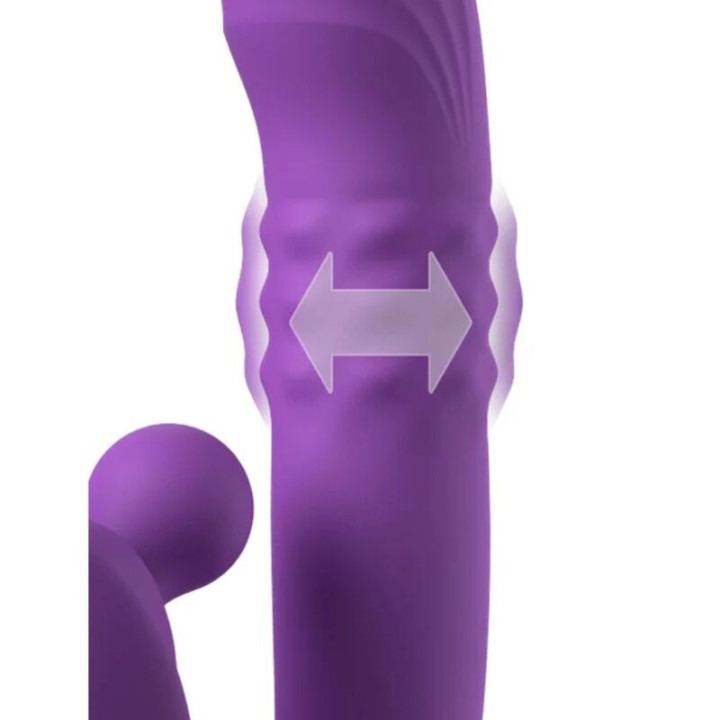Fantasy For Her - Harmoni Pro Purple Vibrador Rabbit Para Punto g y Clítoris