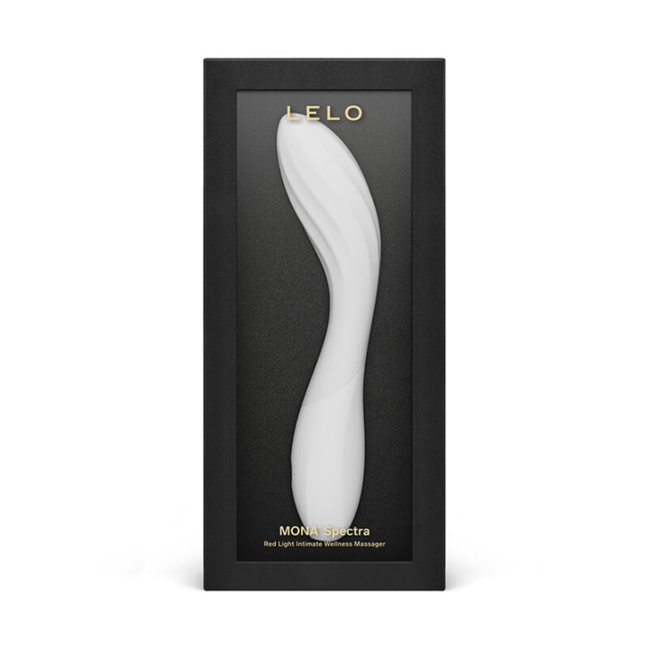 Lelo - Mona Spectra Massaggiatore Intimo a Luce Rossa Ricaricabile e Controllabile Tramite App