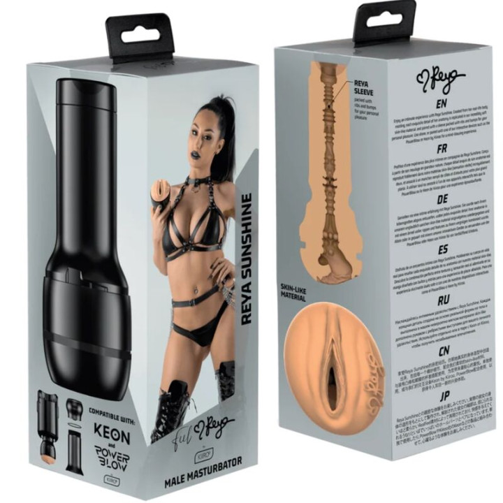 Kiiroo - Fühlen Sie Reya Sunshine Stroker Kiiroo Stars Collection