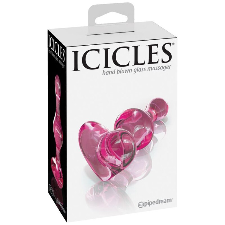 Icicles - n. 75 Szklany Dildo