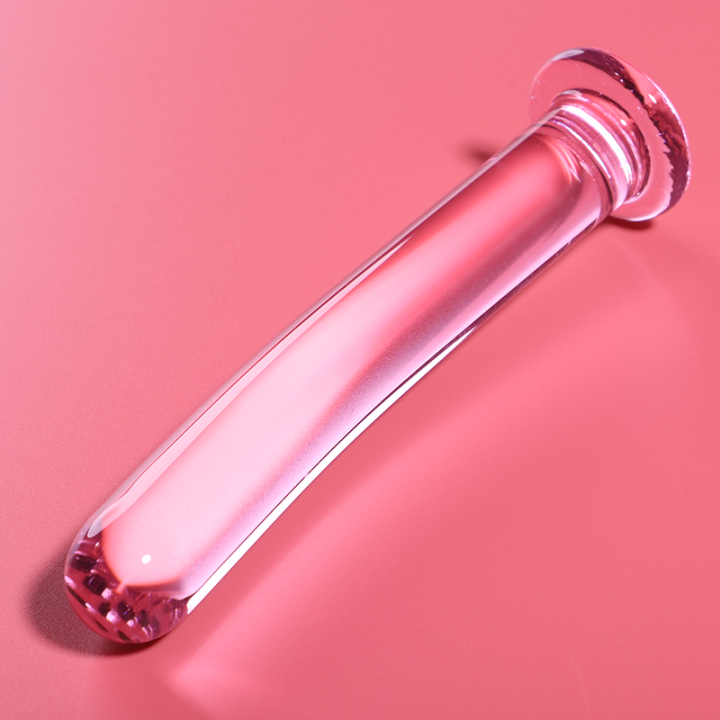 Nebula Series by Ibiza - Model 8 Dildo Szklo Borosilikatowe Rozowy 14.5 cm -o- 2 cm