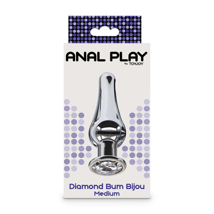 Toyjoy - Anal Play Diamond Bum Bijou Mittlerer Analplug