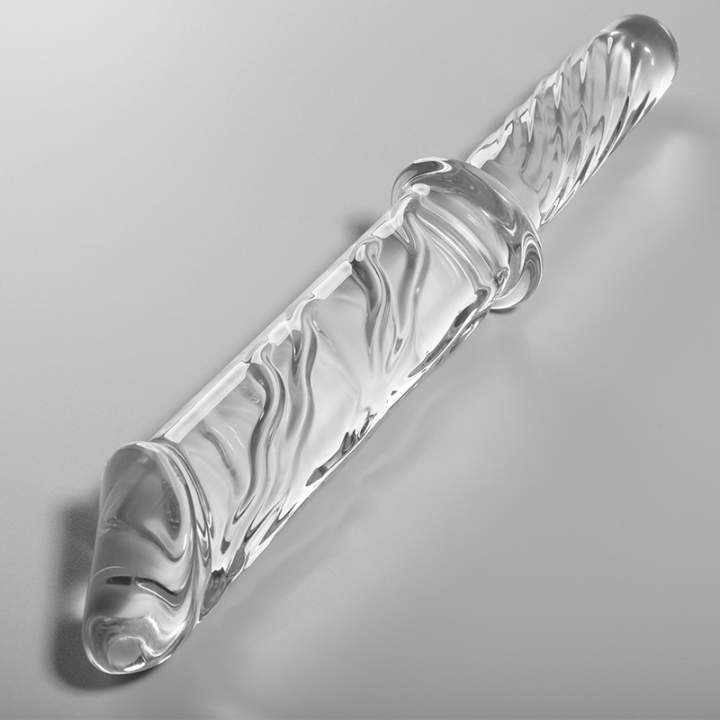 Nebula Series by Ibiza - Modèle 24 Gode en Verre Borosilicate Clair 28.5 cm -o- 5 cm
