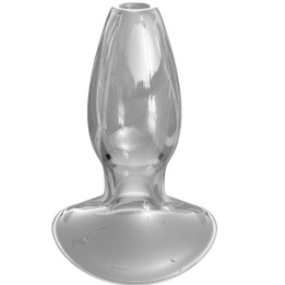 Plug Anal de Cristal Ergonómico Para Estimulación Anal