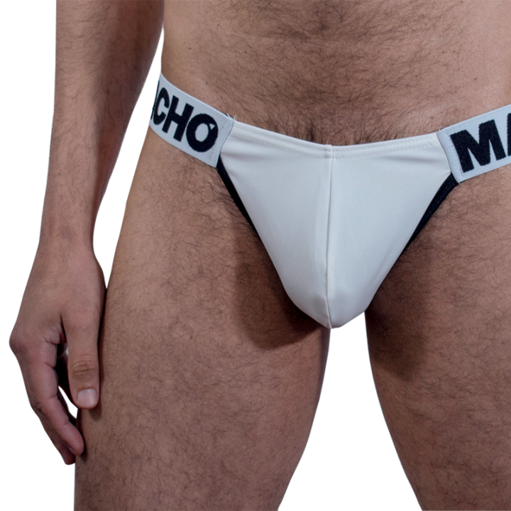 Macho - Mch009 Biała Poślizgowa Strona m