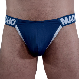 Macho - Mch011 Dunkelblauer Seitenslip s