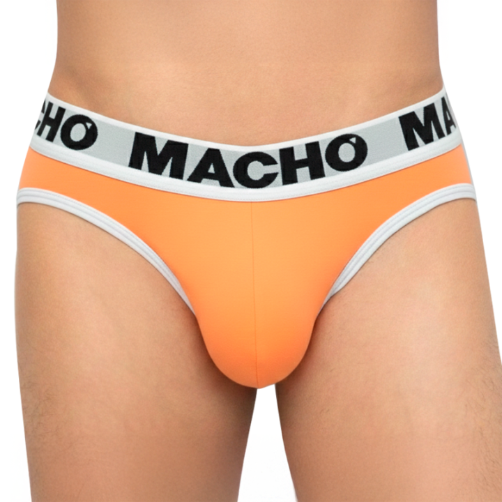 Macho - Mch012 Pomarańczowy Slip l