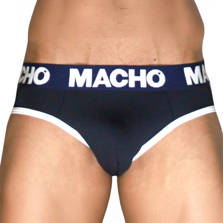 Macho - Mch008 Classic Slip Blu Navy