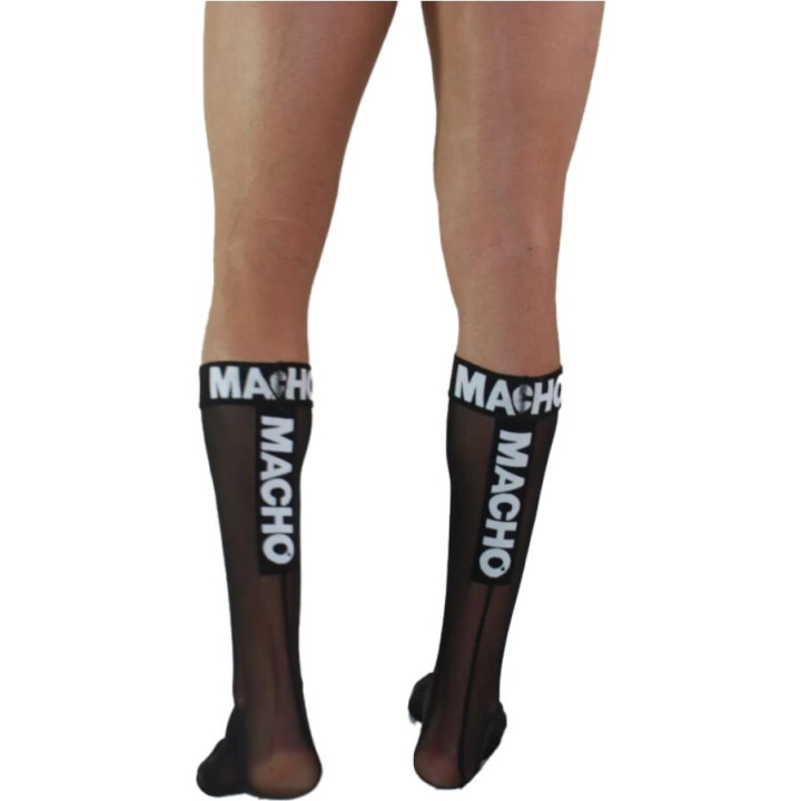 Macho - Dünne Socken Einheitsgrösse Schwarz