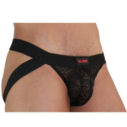 Burn - 005 Jock Lingerie Nero l