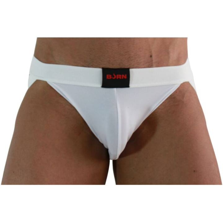 Burn - 007 Jock Lycra Blanc l