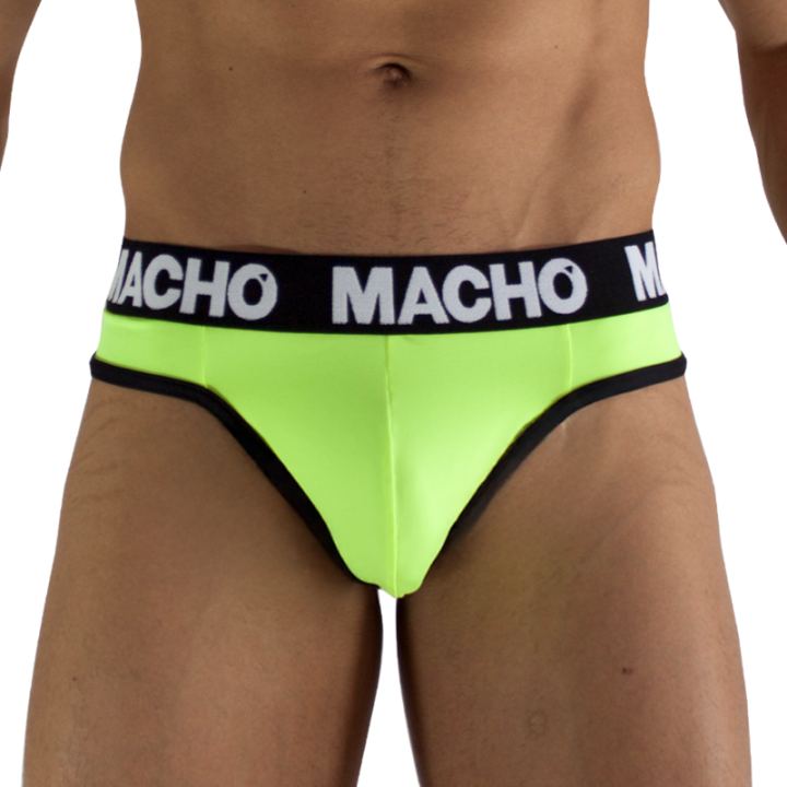 Macho - Mtg001 String Jaune Fluorescent Taille l