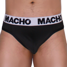 Macho - Mtg002 Schwarz/Schwarzer String l
