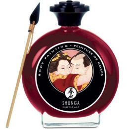 Shunga - Erdbeer- Und Cava-Körperbemalung