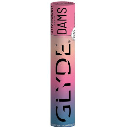 Sheer Glyde - Dams Laminas Latex Oralsex Erdbeere