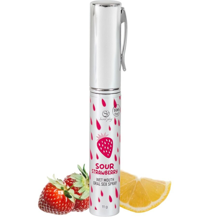 Secretplay - Sour Strawberry Oral Seks Spray