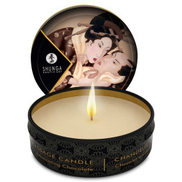 Shunga - Mini Caress by Candelight Candela da Massaggio al Cioccolato 30 ml