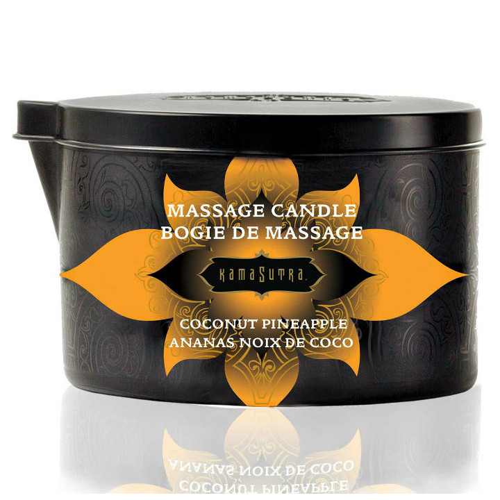 Kamasutra - Bougie de Massage Coco et Ananas 170gr