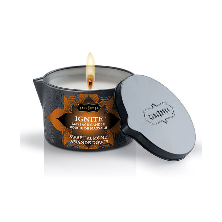 Kamasutra - Candela da Massaggio Alla Mandorla Mediterranea 170gr