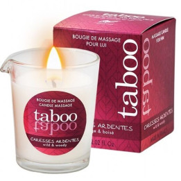 Ruf - Vela de Massagem Taboo Para Ele Acircula Ardentes Fern Aroma