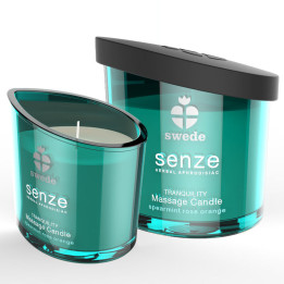 Swede - Vela de Massagem Sweede Senze Tranquility - Hortelã, Rosa, Laranja