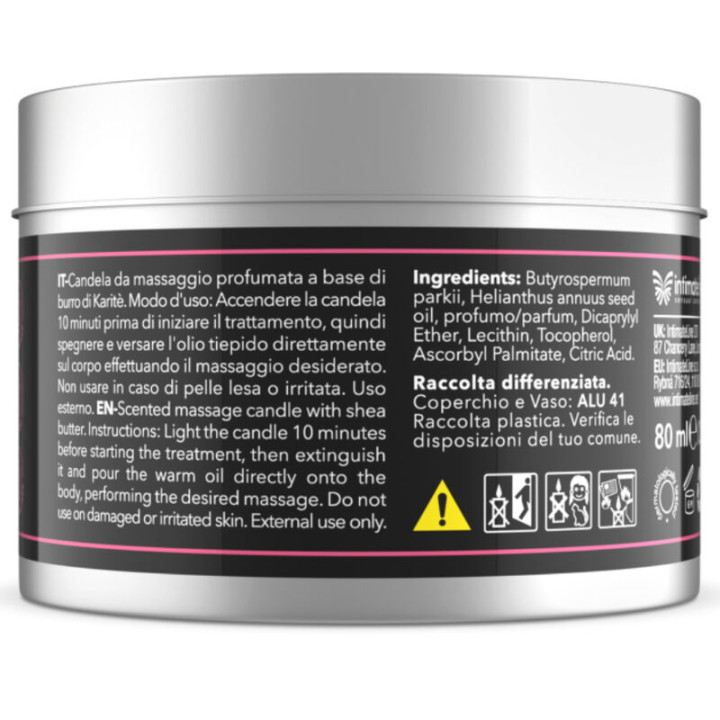 Intimateline Luxuria - Bougie de Massage au Raisin