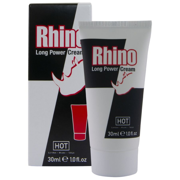 Hot - Rhino Long Power Crema 30 ml
